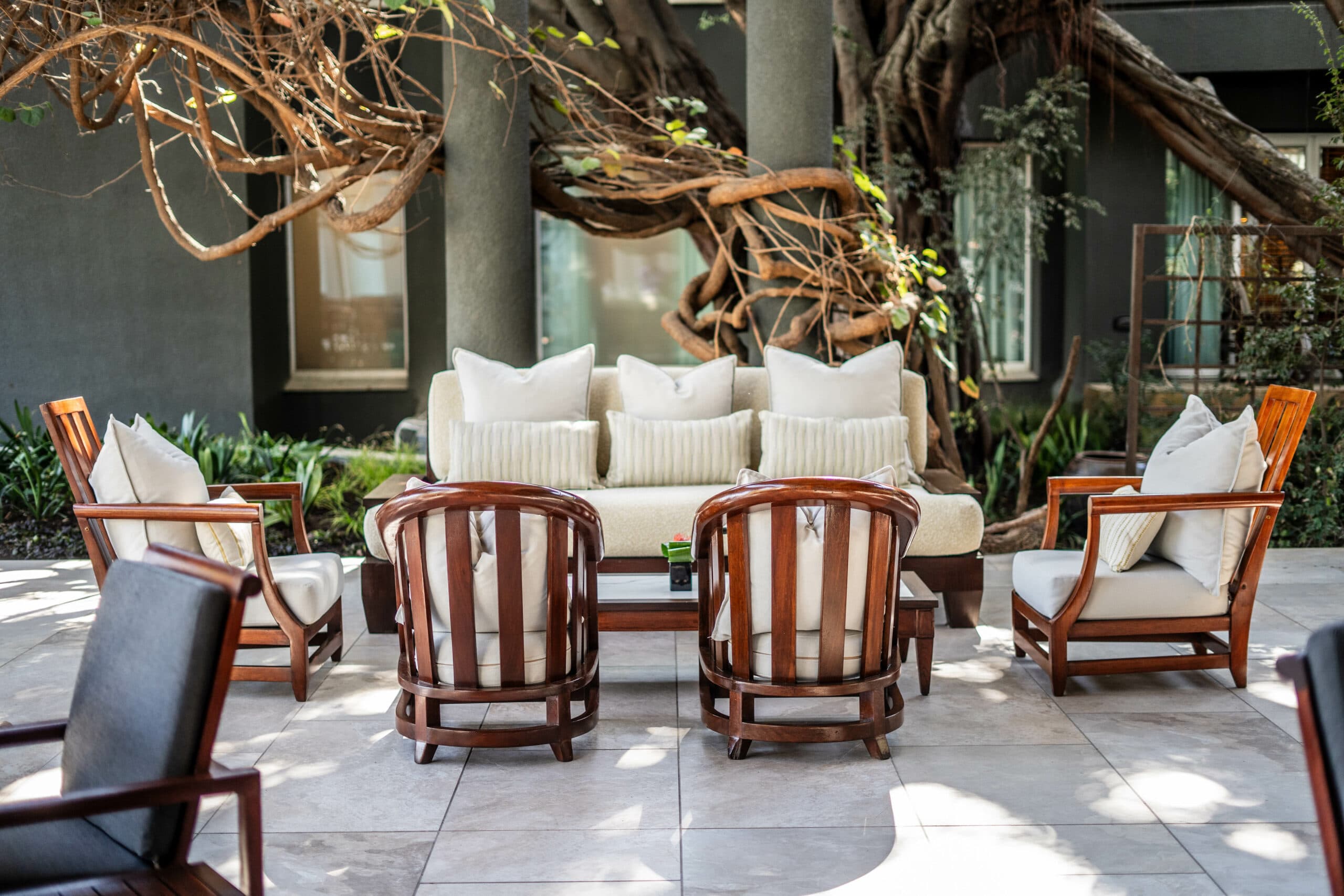 The Saxon garden terrace