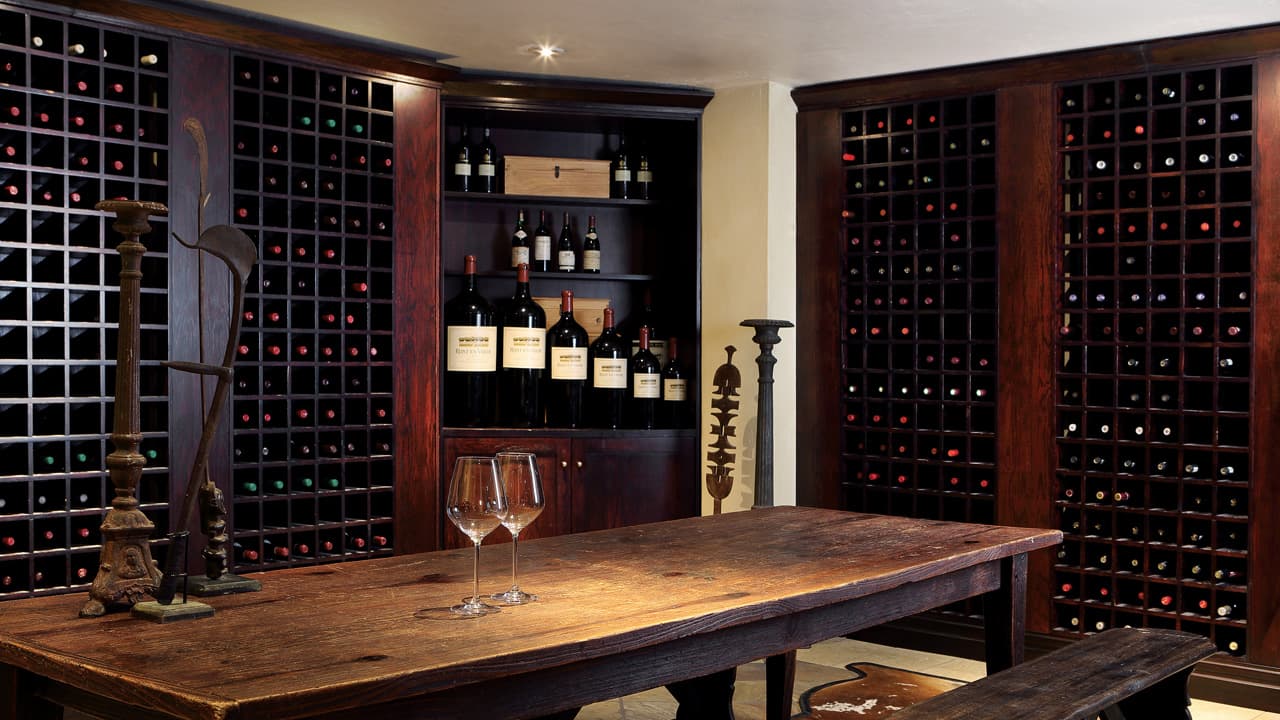 The Saxon wine cellar